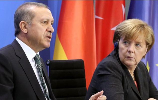 Merkel in Turkey