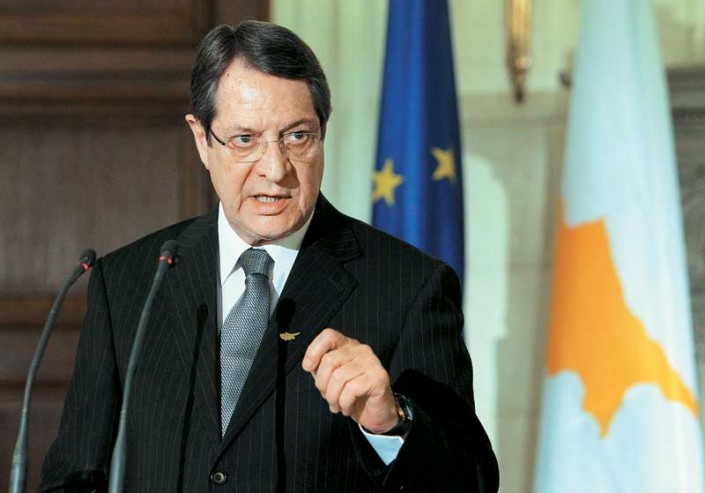 Anastasiades: A one-sided solution in Cyprus will not constitute a viable choice