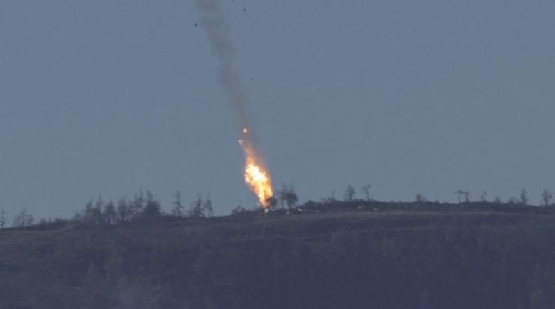 Ankara shot down russian SU-24 fighter jet