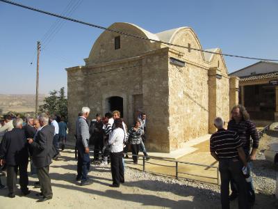 Restored Profitis Elias Church at occupied Filia opens doors anew