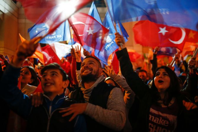 Turkish voters opted for stability and security on 1st November
