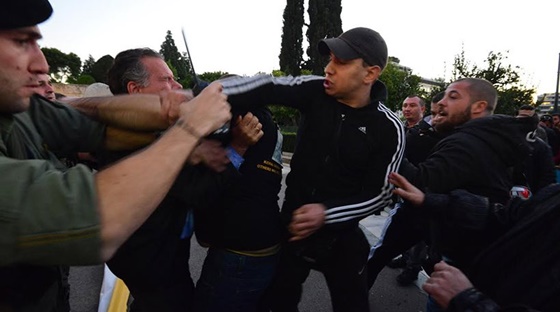 New Democracy MP attacked during rally