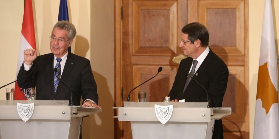 Austrian President stresses the importance of a Cyprus solution for Europe