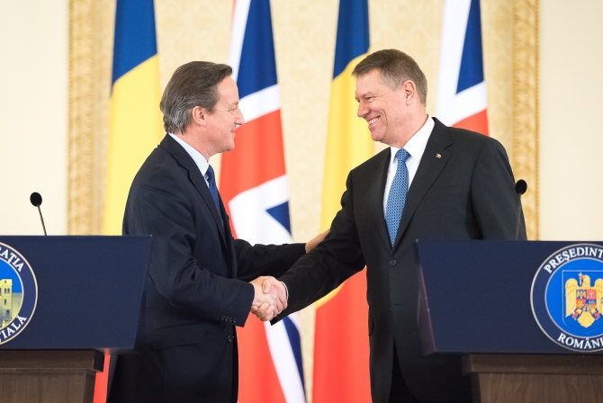 David Cameron in Bucharest: “Freedom of movement brought in too many people”
