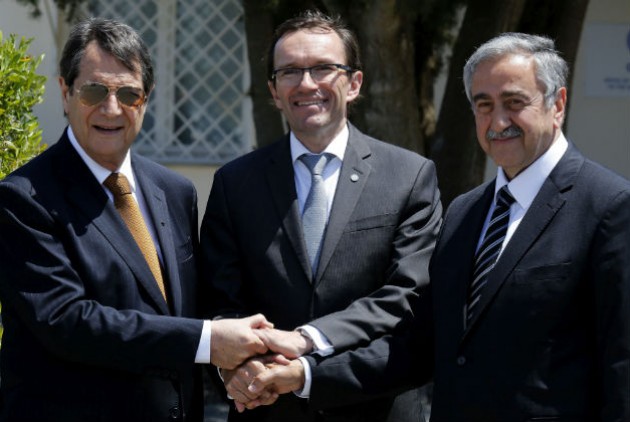 Cyprus leaders reiterated determination over a solution to the Cyprus problem