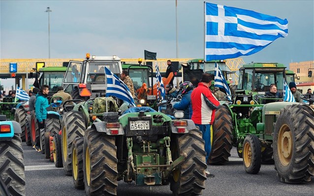 Farmers cut the country in three