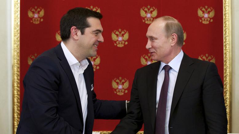 Vladimir Putin in Greece after 10 years