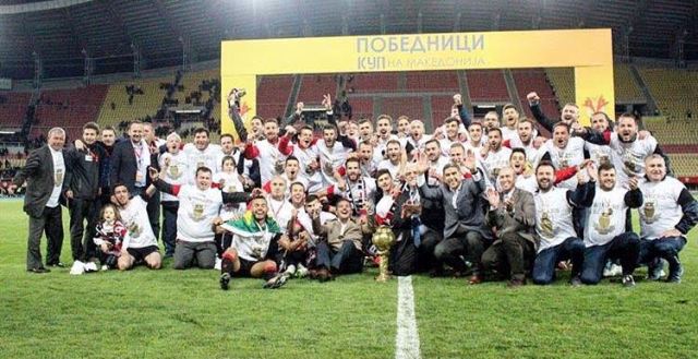 FK Shkendija wins the National Cup