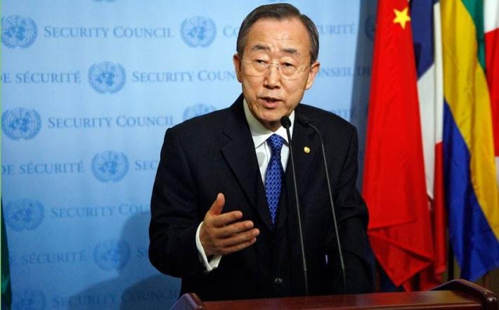 Ban Ki-moon is worried about the gridlock in the talks between Kosovo and Serbia