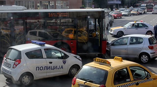 39 accidents during the weekend in Skopje, 1 dead and 34 wounded