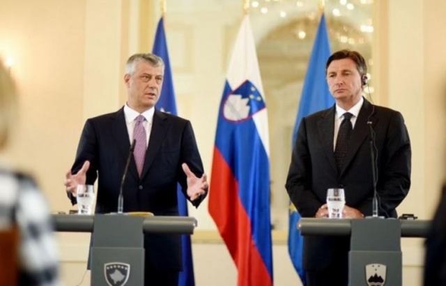 Slovenian president demands Kosovo’s international recognition