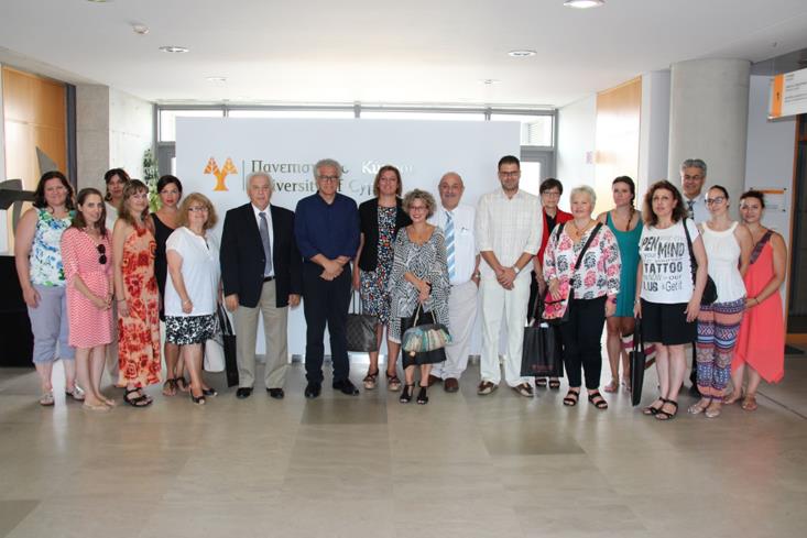 Diaspora teachers visit University of Cyprus