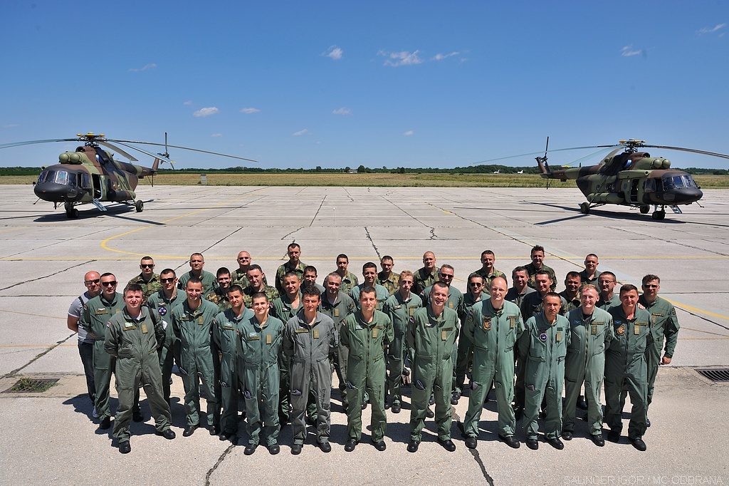 Serbian helicopters purchased from Russia get crews