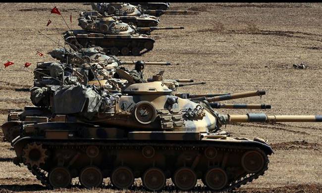 Turkish army backs op to take ISIL-held town