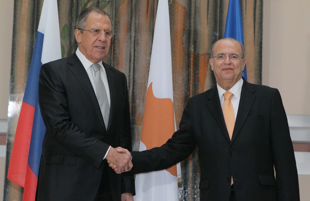 FM Kasoulides met with Russian counterpart Lavrov in Moscow