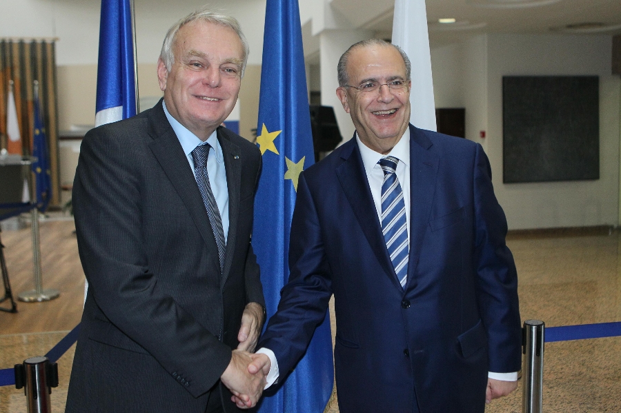 FM Kasoulides met with French counterpart Ayrault
