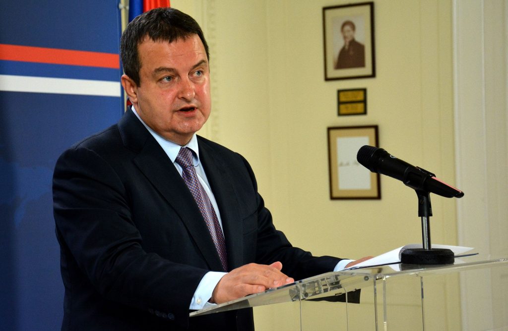 Dacic: “Better not to open chapters than undermine our interests”