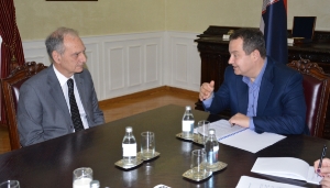 Minister Dacic received newly appointed Ambassador of Greece
