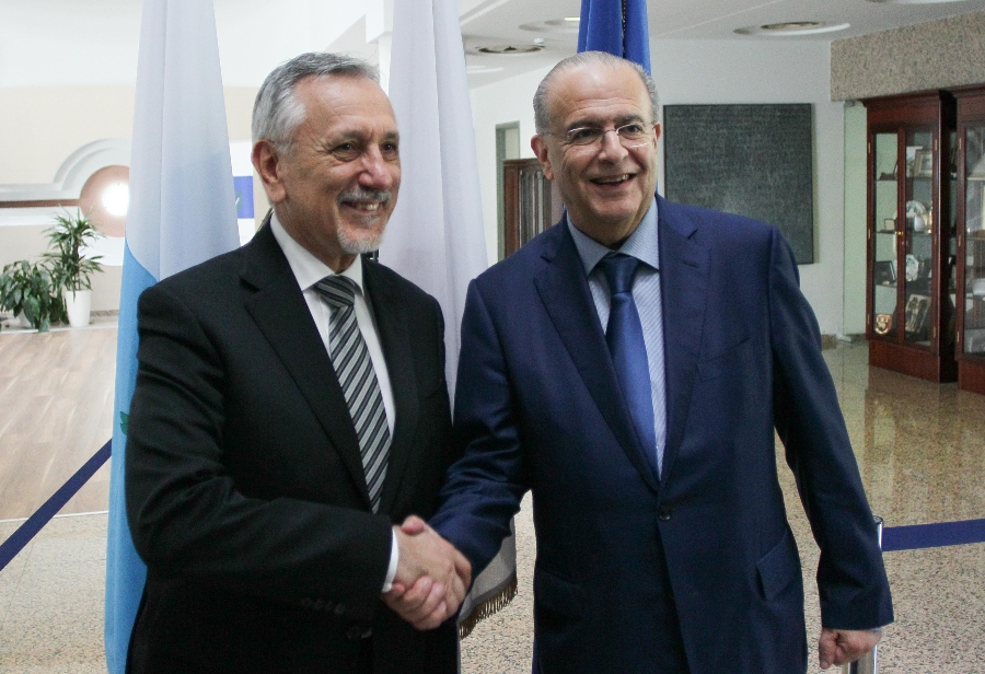 The Minister of Foreign Affairs met with the Minister of Foreign Affairs of San Marino