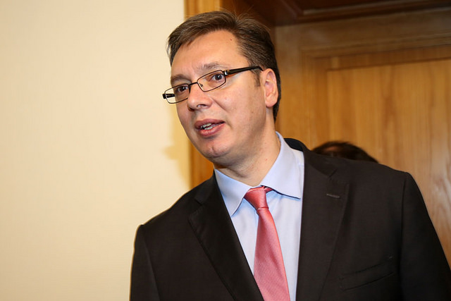 Vucic in row with EU diplomats