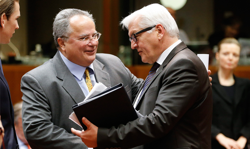 Kotzias and Steinmeier give a lesson in policy and diplomacy