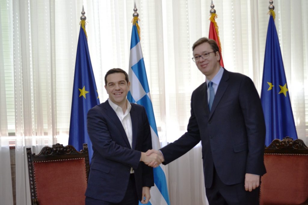 Tsipras – Vucic strengthen ties of cooperation