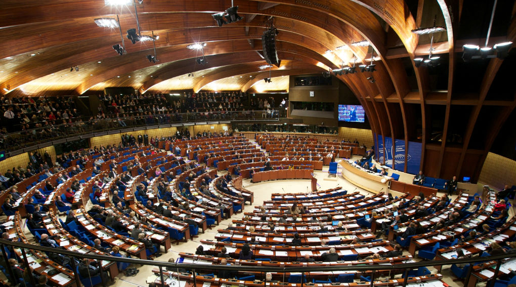 President Anastasiades addresses the Parliamentary Assembly of the Council of Europe