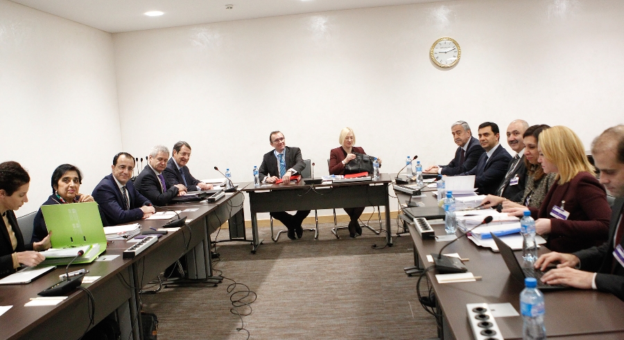 Beginning of the talks on the Cyprus Problem in Geneva