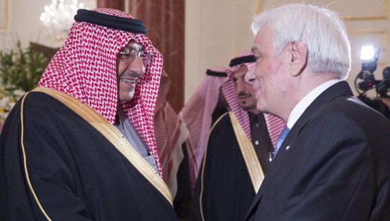 Pavlopoulos: Saudi Arabia plays a key role in the Arab World