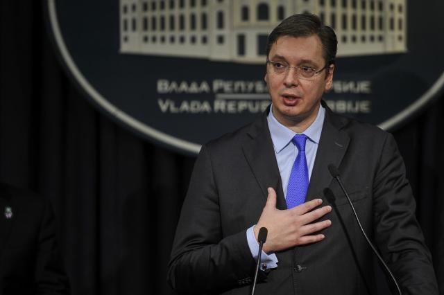 Ruling party announces Aleksandar Vucic’s presidential bid