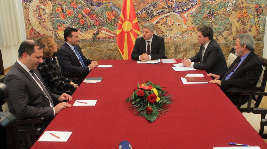 President Ivanov meets with political leaders
