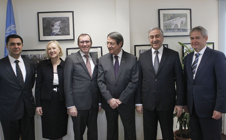 Anastasiades appears optimistic after “creative” meeting with Akinci