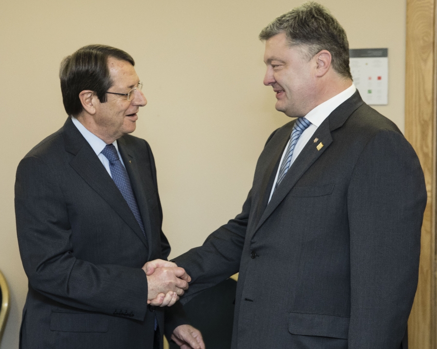 Cyprus President has meeting with Ukrainian counterpart on the sidelines of the EPP Congress