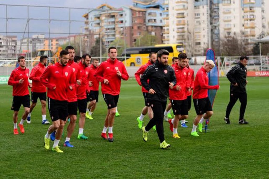FYROM national football team ready to face Belarus