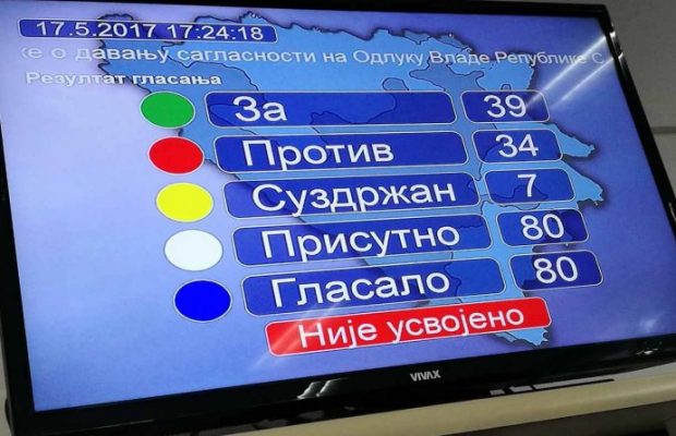 RS opposition won the first big victory
