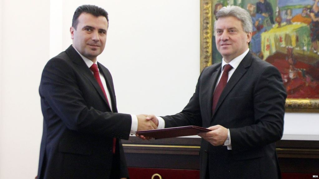 BREAKING NEWS/Zaev is mandated to form a new government in FYROM