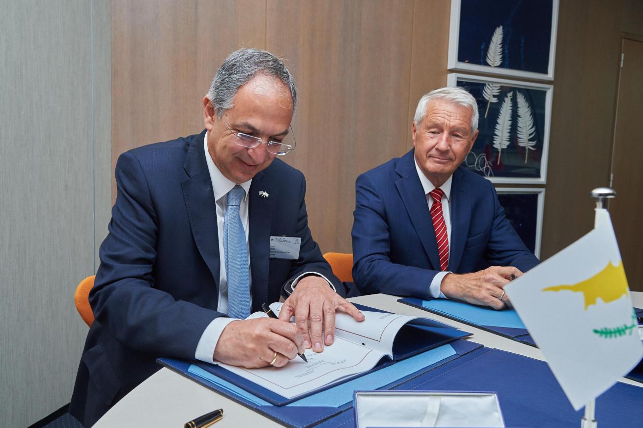 Minister of Education and Culture concludes official visit to the Council of Europe