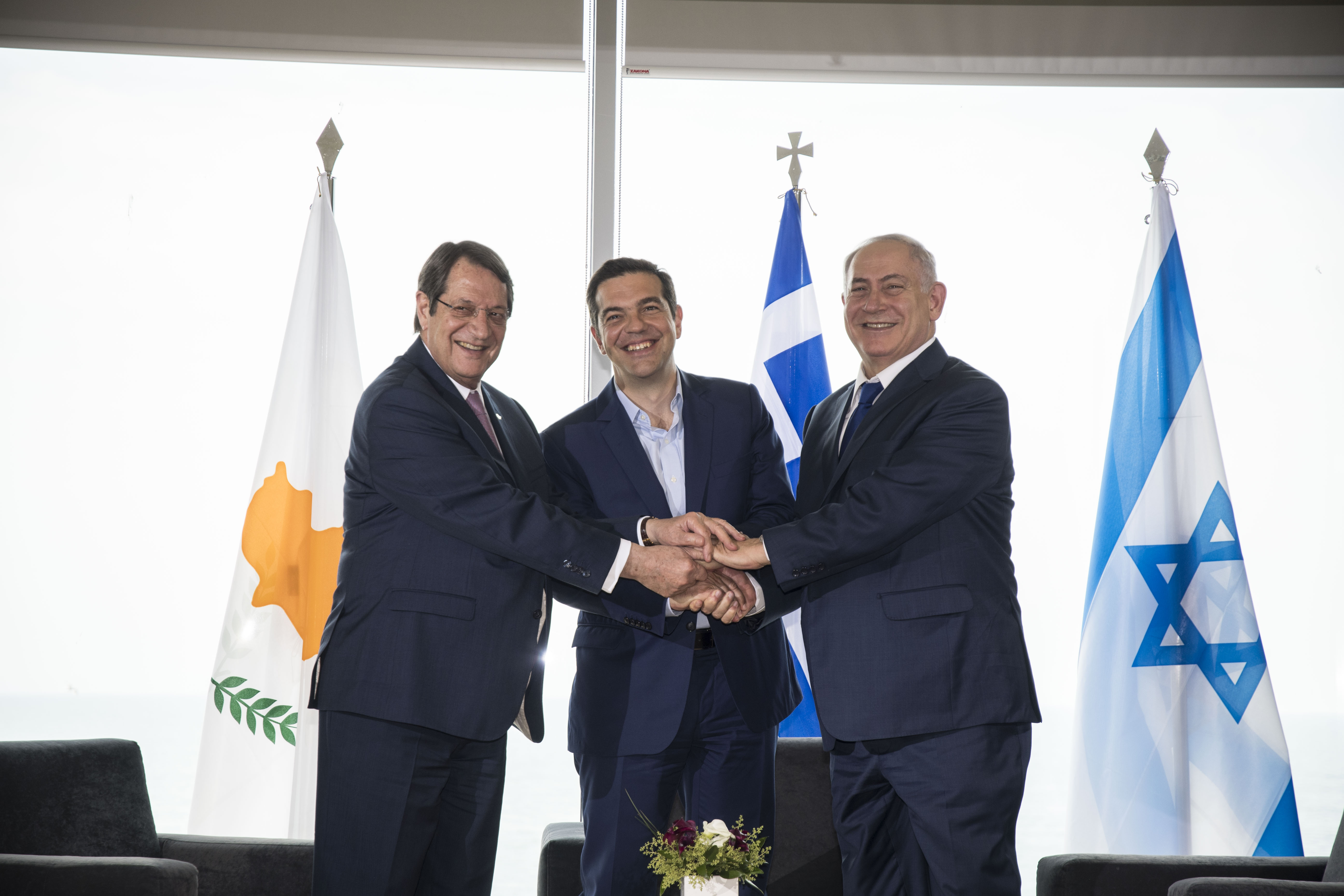 Joint Declaration Greece-Cyprus-Israel Trilateral Summit, Thessaloniki 15.06.2017