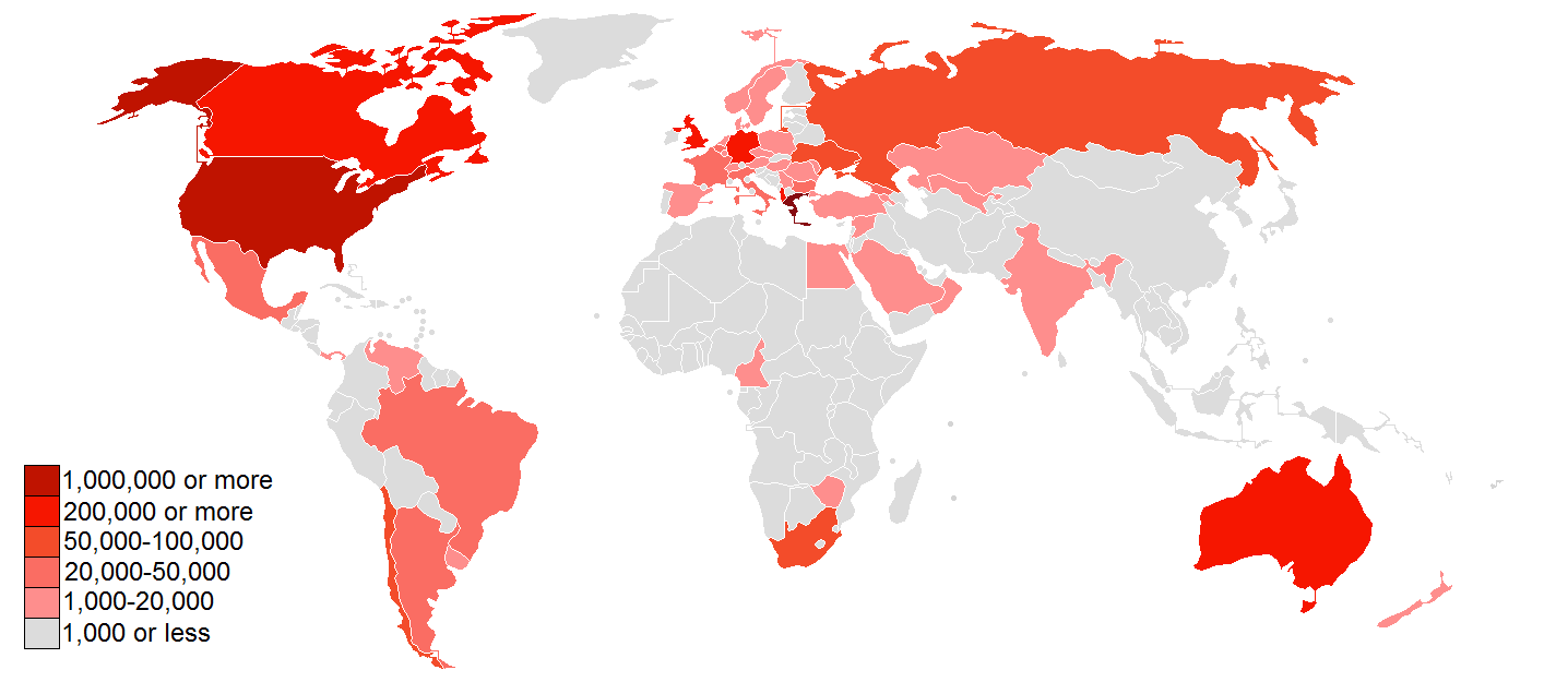 Digital map of Greek Diaspora to be presented by Greek Foreign Ministry