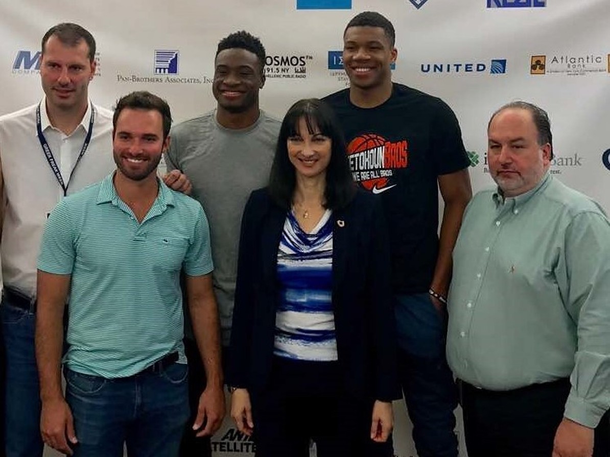 The Antetokoumpo brothers Ambassadors of Greek tourism
