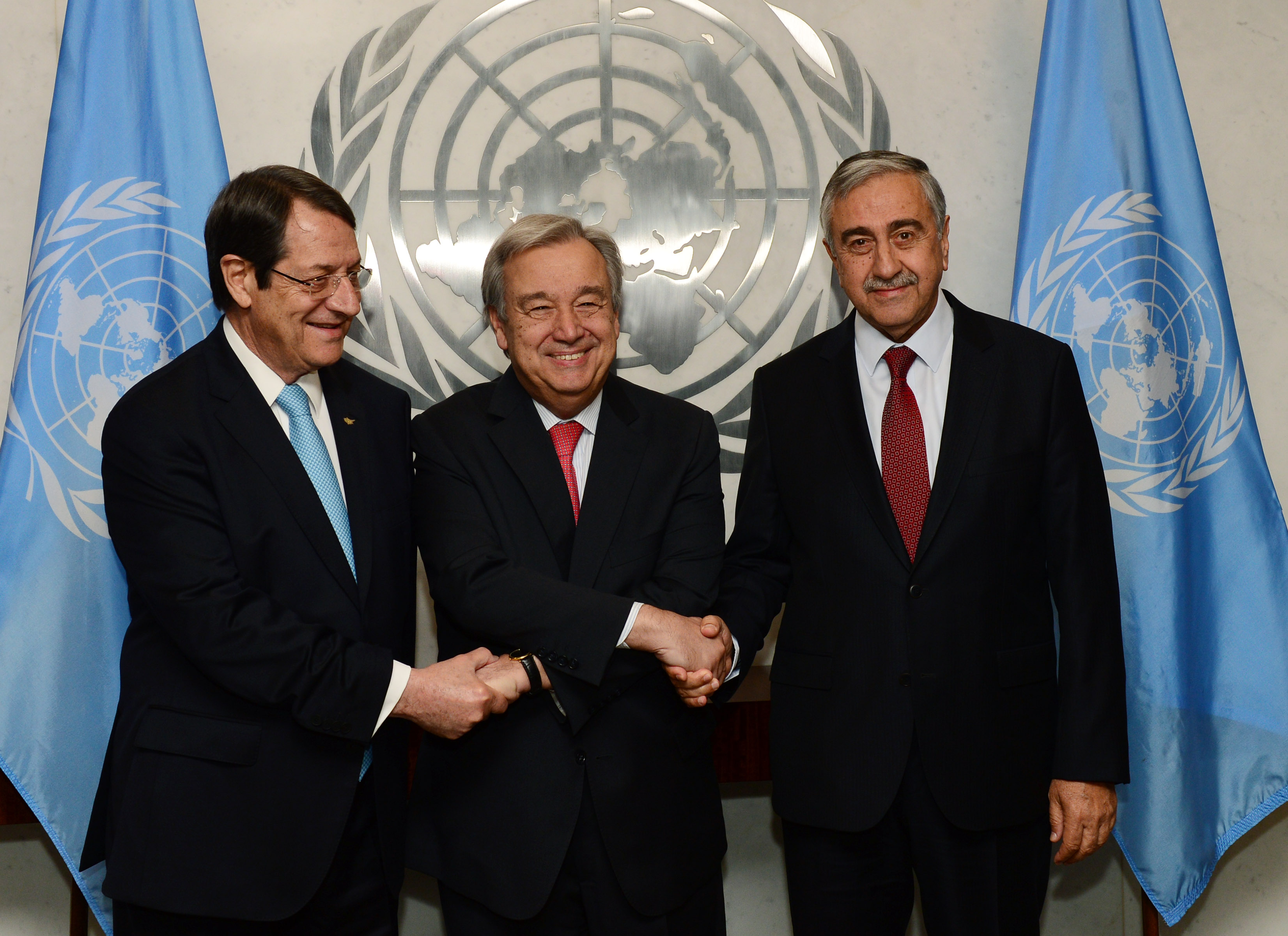 President Anastasiades met with the Secretary-General of the UN and the T/C leader, in New York, Sunday