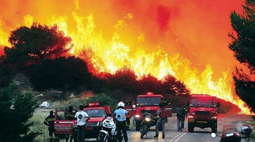Cyprus will send 60 firefighters. 55 new wildfires in Greece in the last 24h.