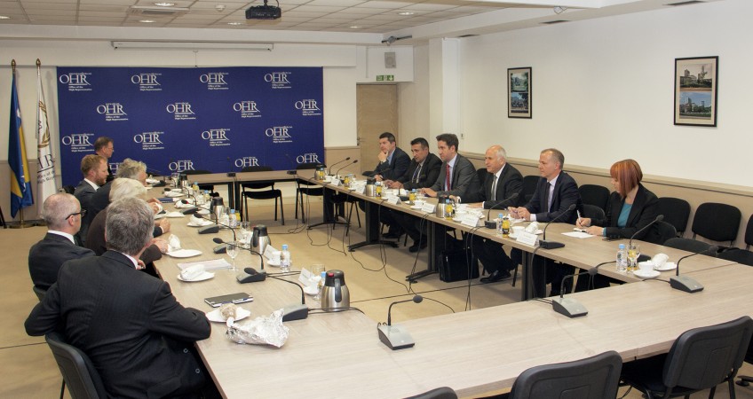 UK Lords visit BiH