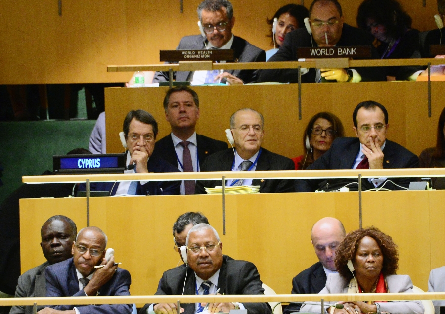 President Anastasiades holds contacts in New York, on the sidelines of UNGA