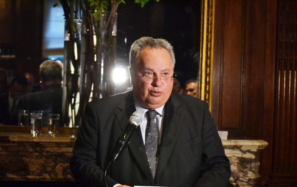 Speech by the Minister of FA of Greece Nikos Kotzias at the World Jewish Congress event.
