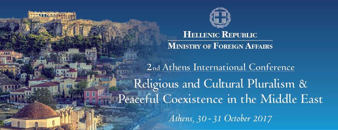 Athens becomes the bridge between East and West on Monday
