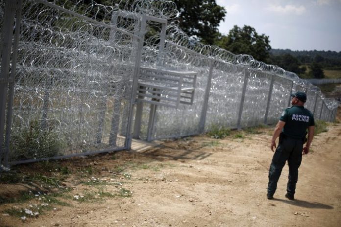 The Bulgarian Defence minister and the ladder at border with Turkey