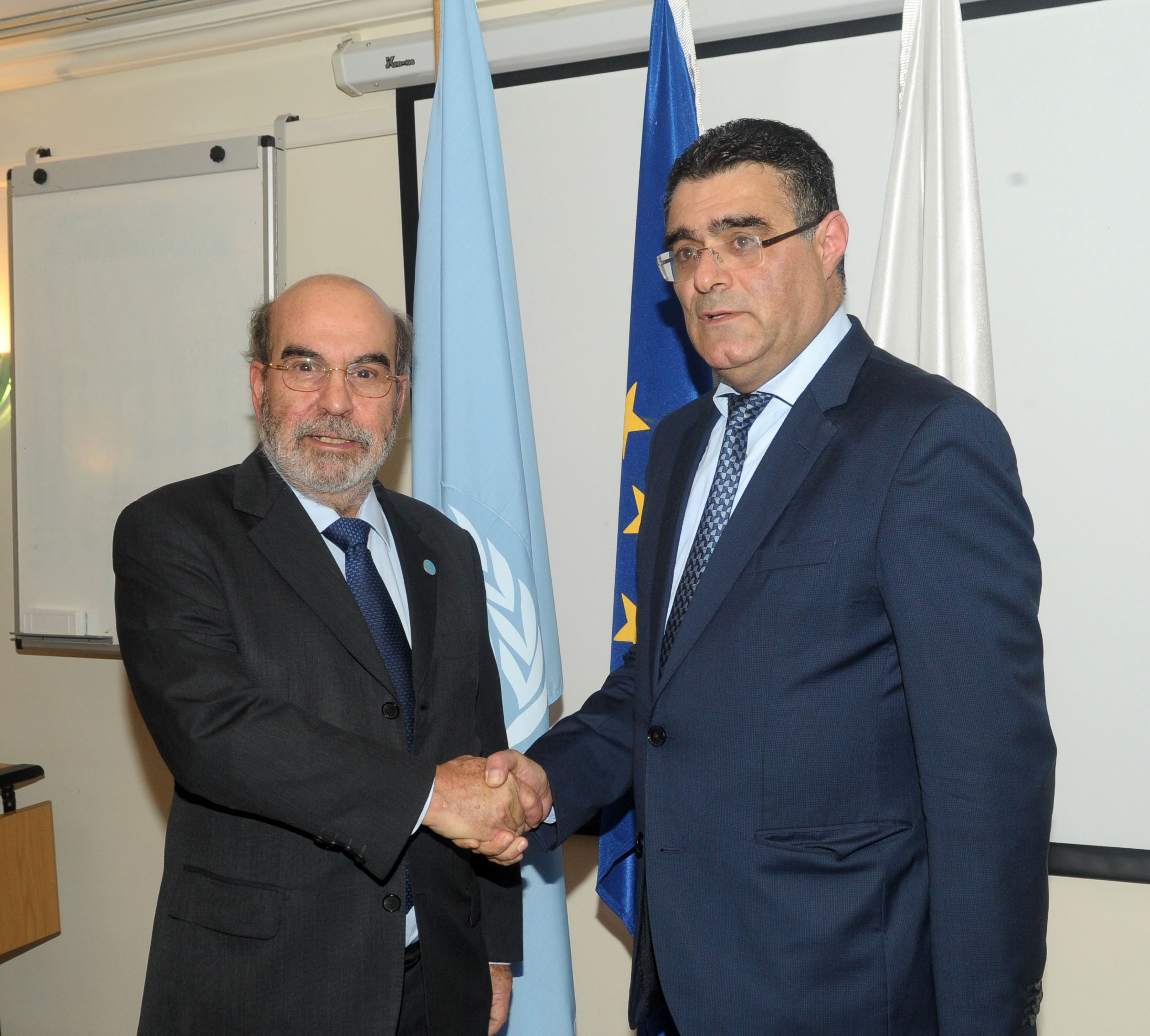Cyprus’ Agriculture Minister met with FAO Director-General