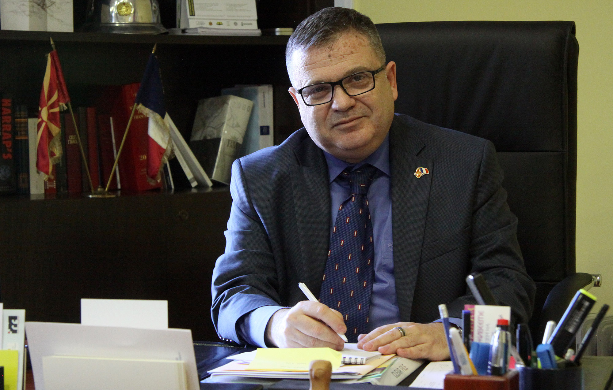IBNA INTERVIEW with the French ambassador to Skopje, Christian Thimonier