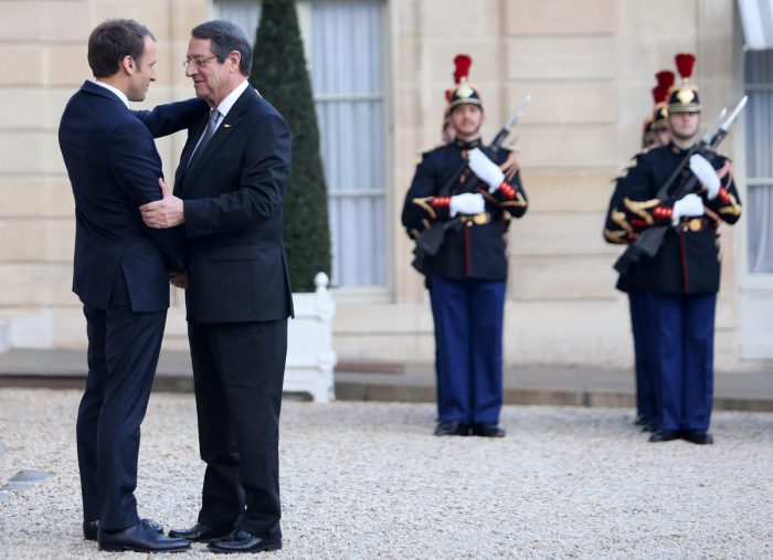 Macron: France willing to further support efforts for a Cyprus solution